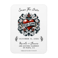 Tatouage de cœur d'amour véritable Mariage Sauvega