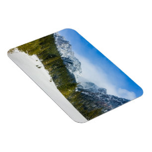 Magnet Flexible Tatry, Paysage de montagne, Hiver, Neige