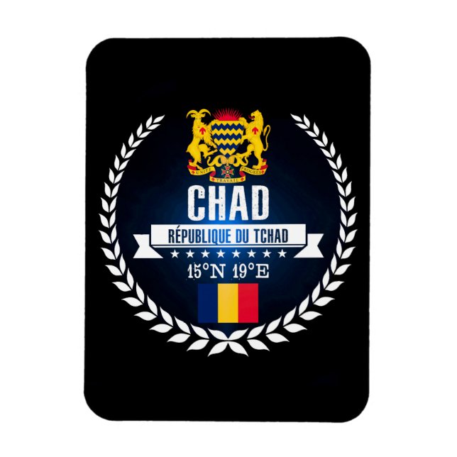 Magnet Flexible Tchad (Vertical)