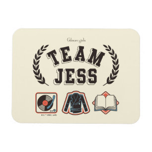Magnet Flexible Team Jess Gilmore Girls Design