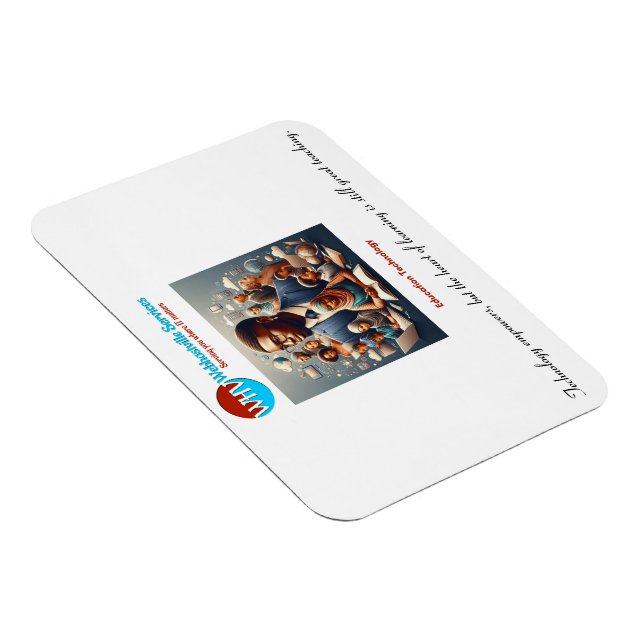 Magnet Flexible Technologie de l'éducation - Citations inspirantes (Côté Droit)