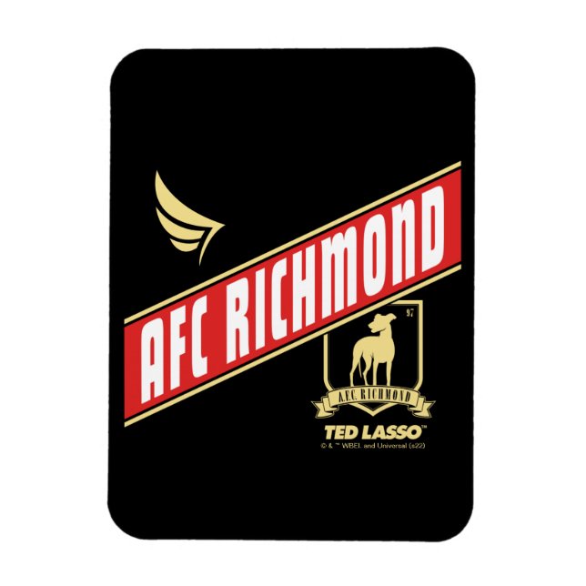 Magnet Flexible Ted Lasso | AFC Richmond Athletic Banner (Vertical)