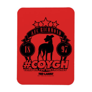 Magnet Flexible Ted Lasso   AFC Richmond #COYGH