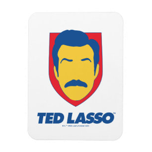 Magnet Flexible Ted Lasso   Icône face