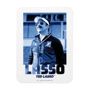 Magnet Flexible Ted Lasso   Lasso Photo Portrait Graphique