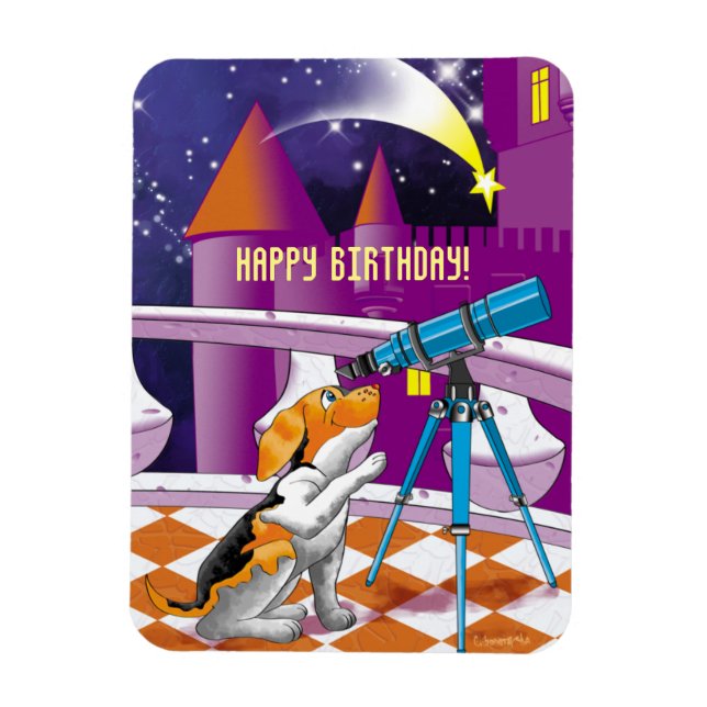 Magnet Flexible télescope pour chiens (Vertical)