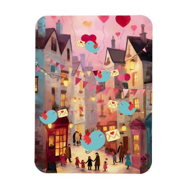 MAGNET FLEXIBLE TELLEMENT DE VALENTINES À LIVRER (Vertical)