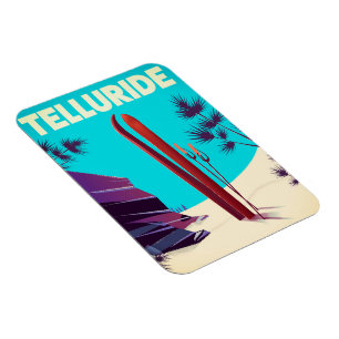 Magnet Flexible Telluride Ski Montagnes Rocheuses