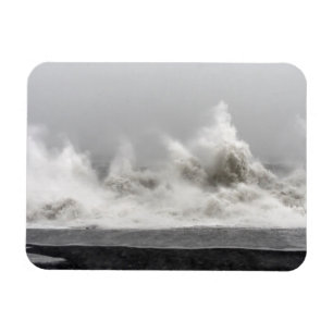 Magnet Flexible Tempête océanique rude en hiver