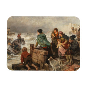 Magnet Flexible Tempête sur la côte (par Rudolf Jordan)