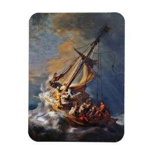 Magnet Flexible Tempête sur la mer de Galilée