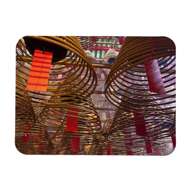 Magnet Flexible Temple bouddhiste Man Mo de Hong Kong (Horizontal)
