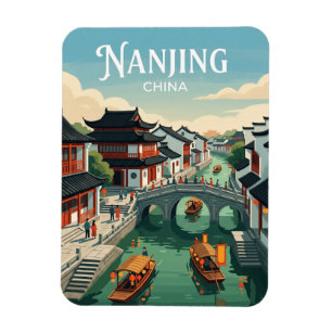 Magnet Flexible Temple de Confucius Chine