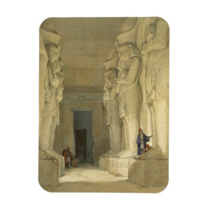 Magnet Flexible Temple excavé de Gysha, Nubia, de "Egypte et