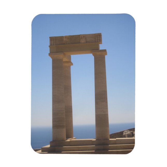 Magnet Flexible Temple grec Photo flexible (Vertical)