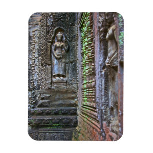 Magnet Flexible Temple Ta Prohm, province de Siem Reap, Cambodge 2