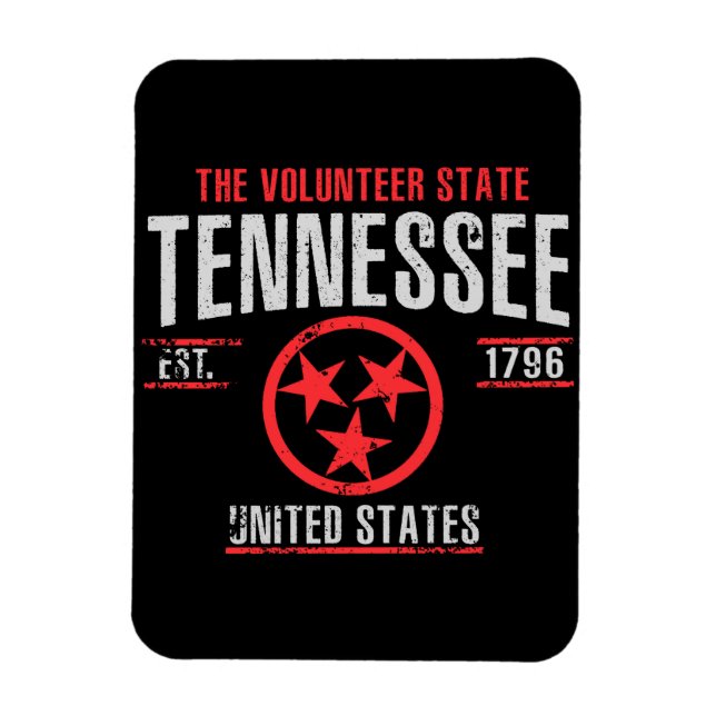 Magnet Flexible Tennessee (Vertical)