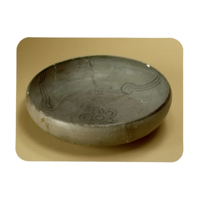 Magnet Flexible Terracotta painted grey ware, Hastinapur 800-400 (Horizontal)