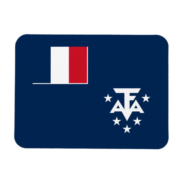 Magnet Flexible Terres australes françaises de l'Antarctique (Horizontal)