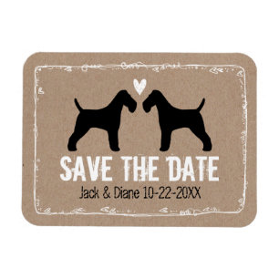Magnet Flexible Tervueren Fox Wedding Save the Date