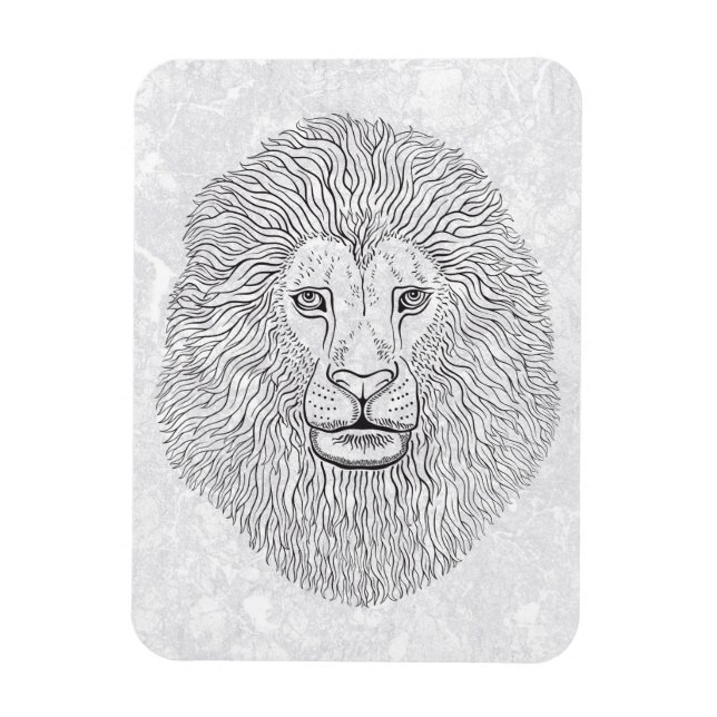 Magnet Flexible Tête de lion (Vertical)