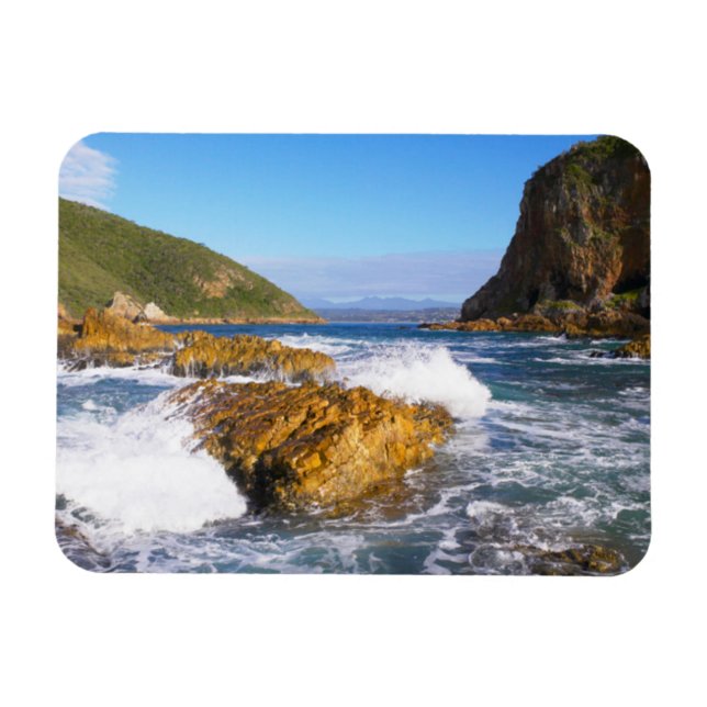 Magnet Flexible Têtes de Knysna, Route des jardins, Cap-Occidental (Horizontal)