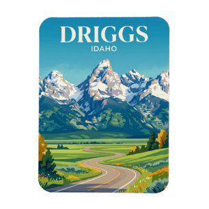 Magnet Flexible Teton Scenic Byway Idaho