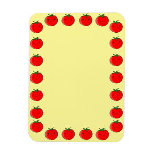 Magnet Flexible Texte personnalisé de la bordure de dessin de toma