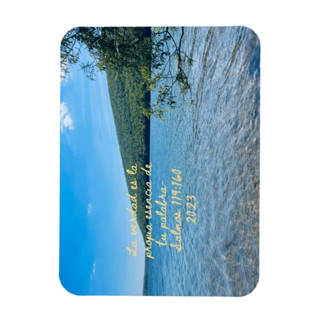 Magnet Flexible Texto del Año 2023 (Vertical)