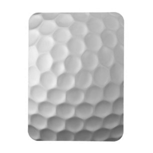 Magnet Flexible Texture de balle de golf blanche gaufree