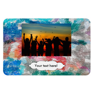 Magnet Flexible Texture de crayons