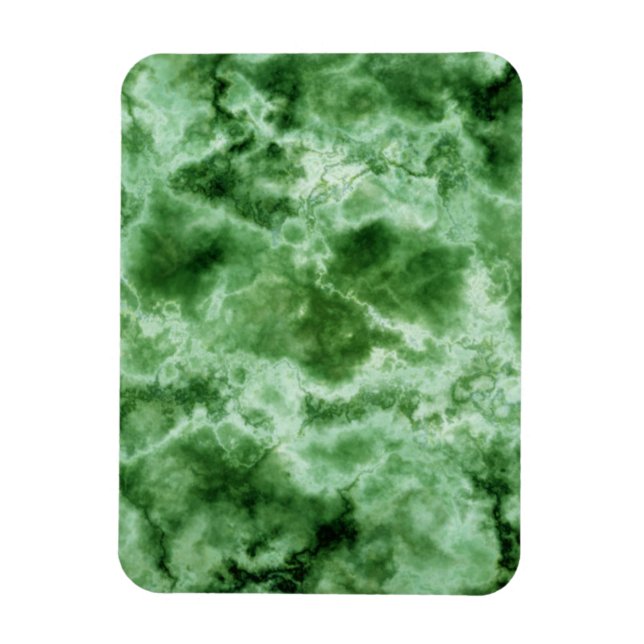 Magnet Flexible Texture de marbre vert (Vertical)