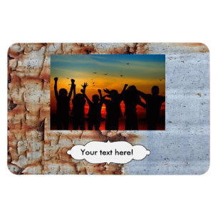 Magnet Flexible Texture de peinture d'épluchage