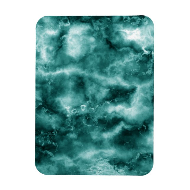 Magnet Flexible Texture en marbre vert foncé (Vertical)