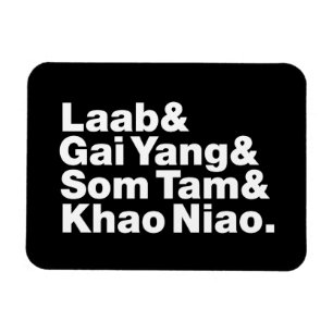 Magnet Flexible Thai Isaan Street Food