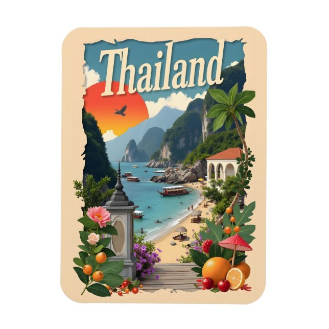 Magnet Flexible Thaïlande (Vertical)
