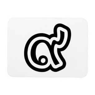 Magnet Flexible Thaïlande Lucky Number 9 / Neuf / ๙ (Gao/Kao) Thai