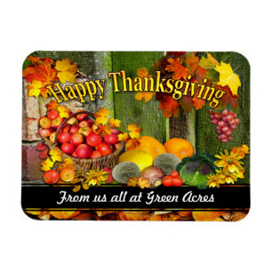 Magnet Flexible Thanksgiving ~ Aimant frigo