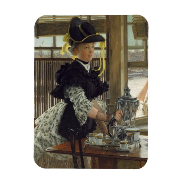 Magnet Flexible Thé | 1872 (huile sur bois) (Vertical)