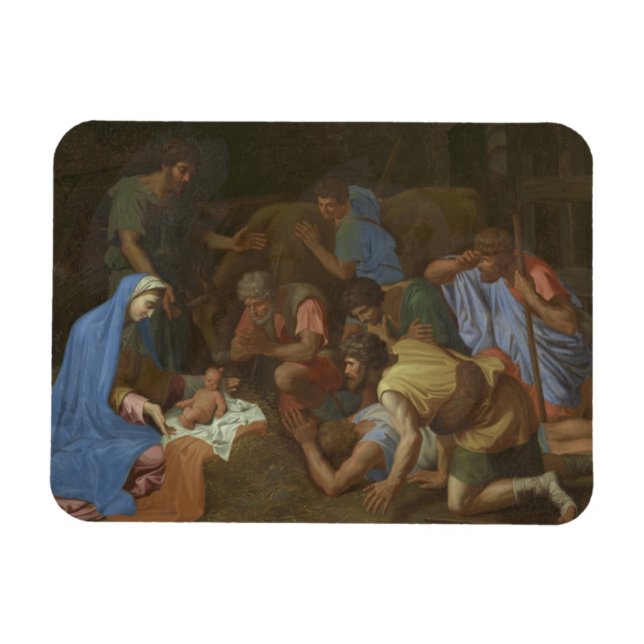 Magnet Flexible The Adoration of the Shepherds cirque 1653 (Horizontal)