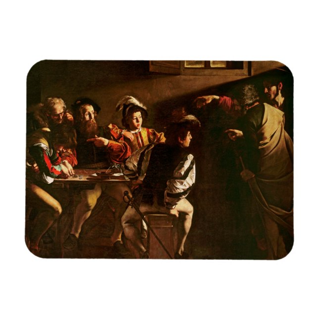Magnet Flexible The Calling of St. Matthew, c.1598-1601 (Horizontal)