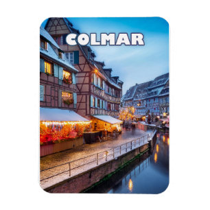 Magnet Flexible The charm of the Colmar Christmas market