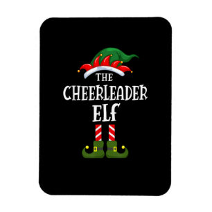 Magnet Flexible The Cheerleader ELF Family Matching Group Christma