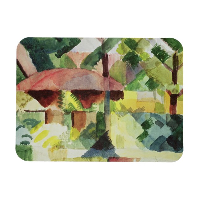 Magnet Flexible The Garden, 1914 (avec papier) (Horizontal)