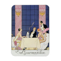 The Gourmands, 1920-30 (tirage pochoir)