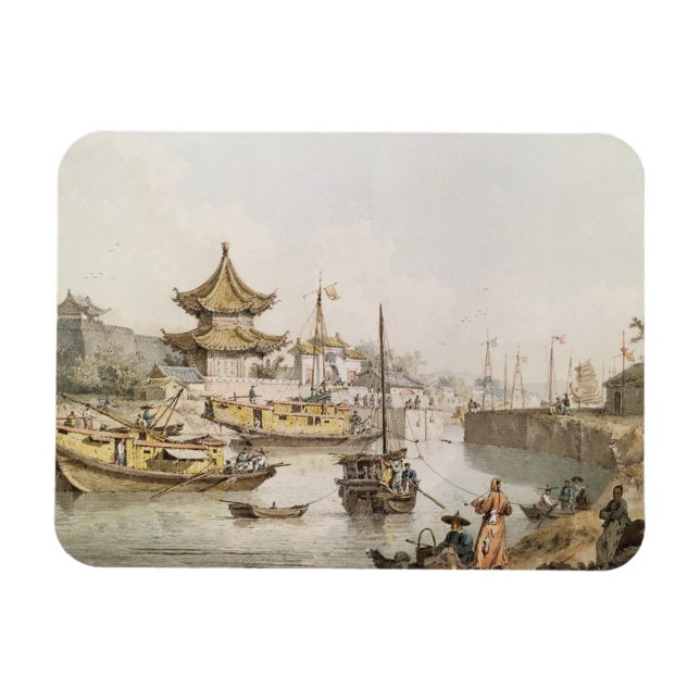Magnet Flexible The Grand Canal, Chine, (w/c) (Horizontal)