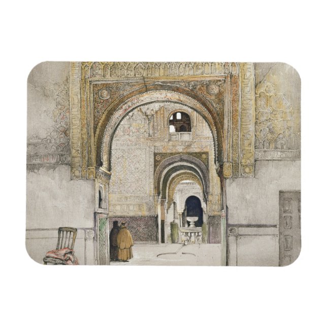 Magnet Flexible The Hall of the Two Sisters (Horizontal)