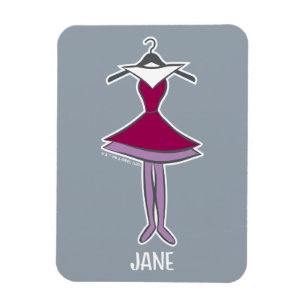 Magnet Flexible The Jetsons   Jane's Dress