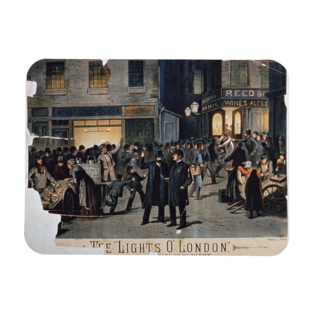 Magnet Flexible 'The Lights O' London' (litho couleur) (Horizontal)