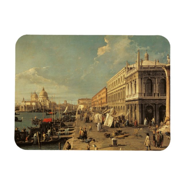 Magnet Flexible The Molo and the Zecca, Venice (Horizontal)